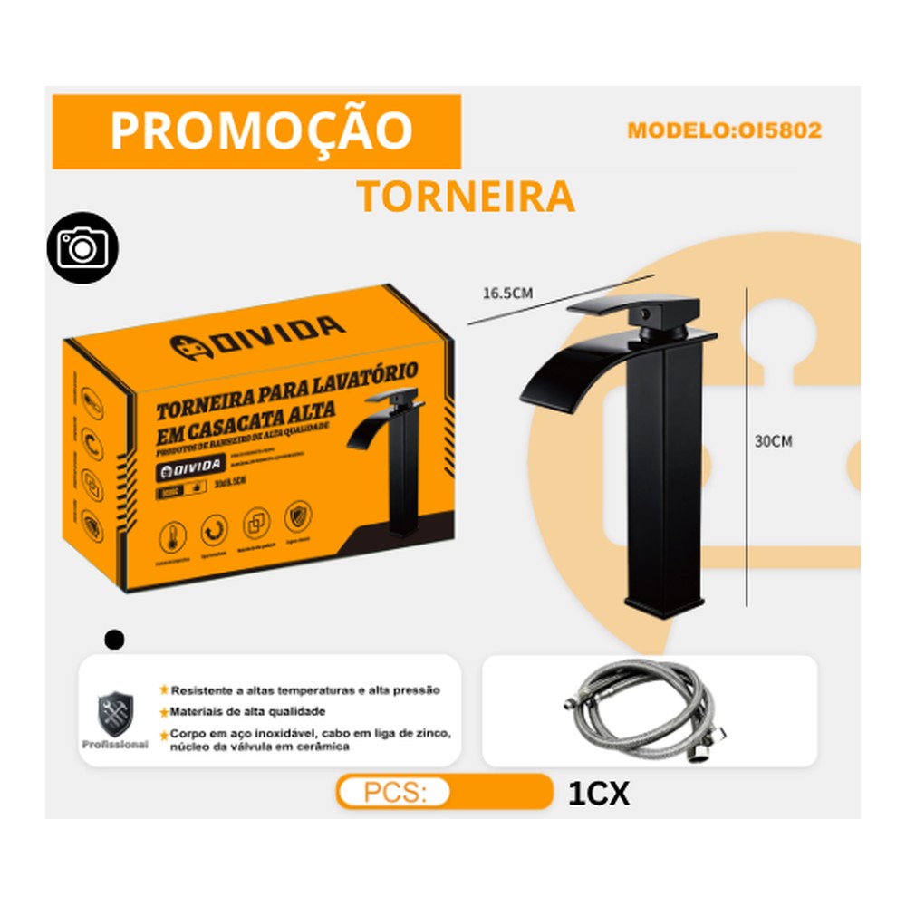 TORNEIRA 16.5CM AO-065-4
