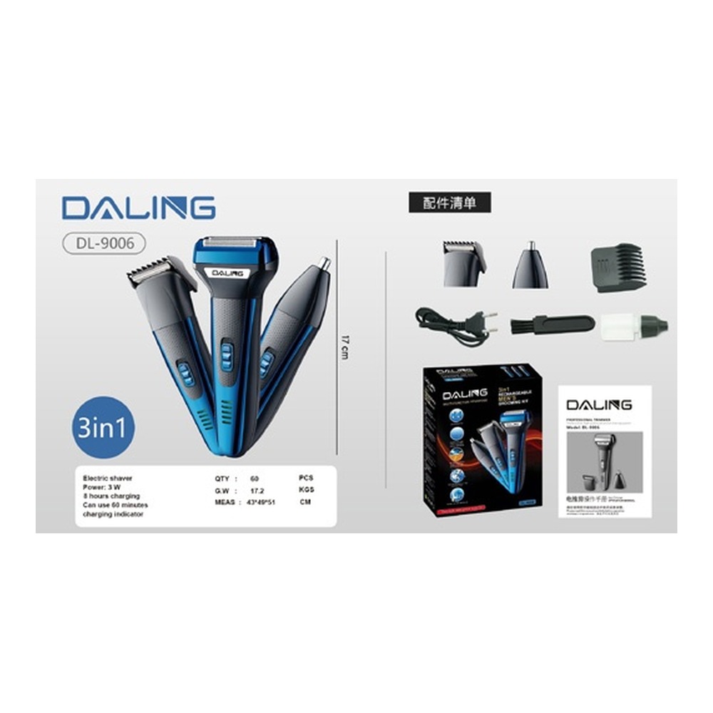 MÁQUINA PROFISSIONAL 3 w DL-9006
