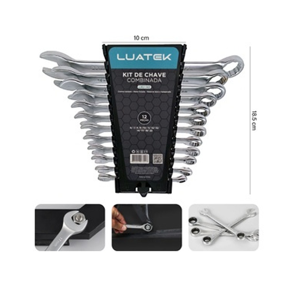 KIT DE CHAVES COMBINADAS LWJ-143