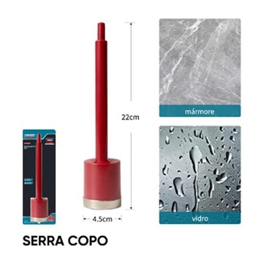 SERRA COPO do produto: 22*4.5cm LWJ-PC2003