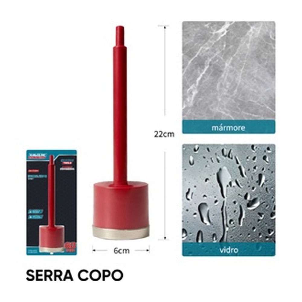 SERRA COPO do produto: 22*6cm LWJ-PC2005