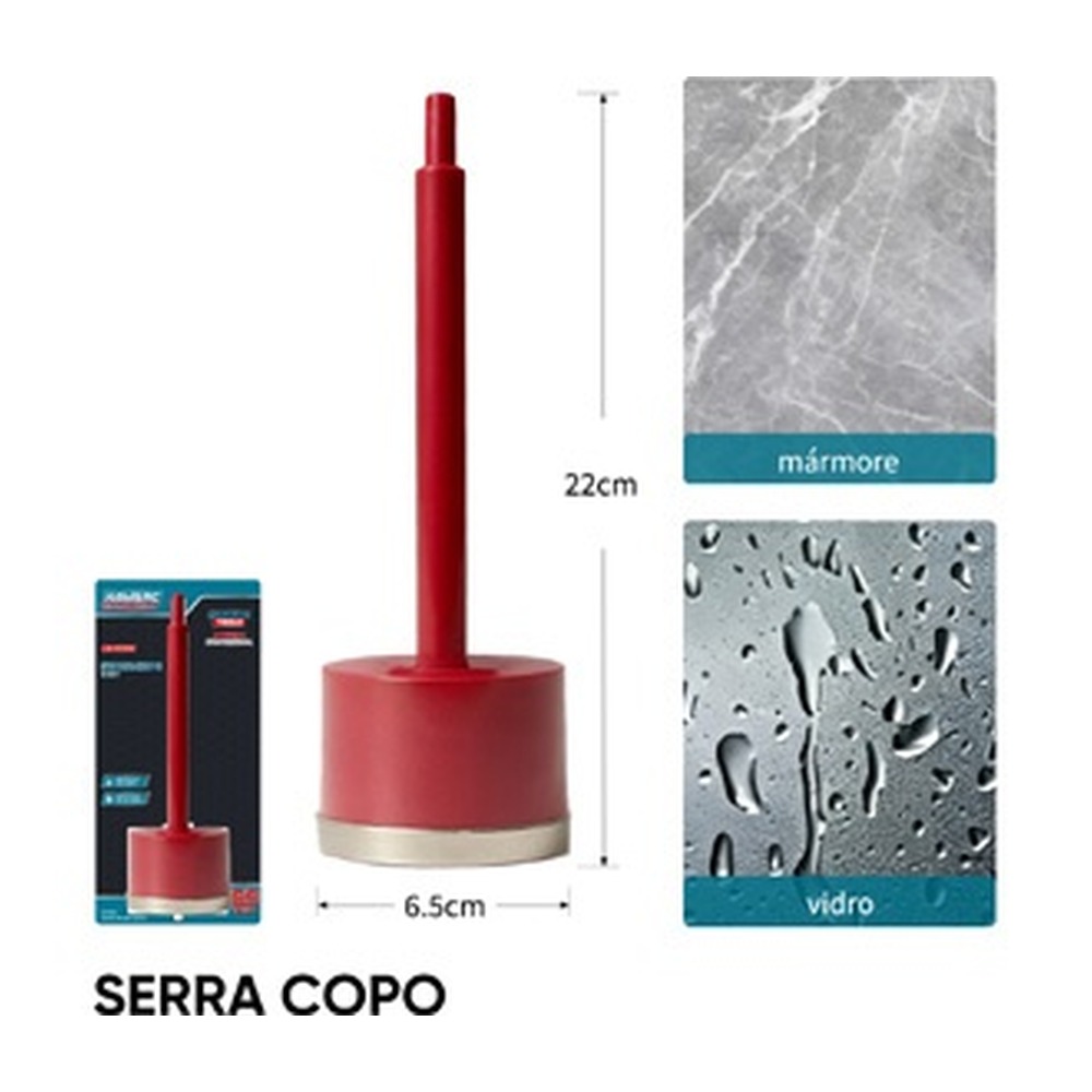 SERRA COPO do produto: 22*6.5cm LWJ-PC2006