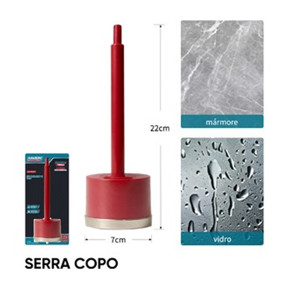 SERRA COPO do produto: 22*7cm LWJ-PC2007