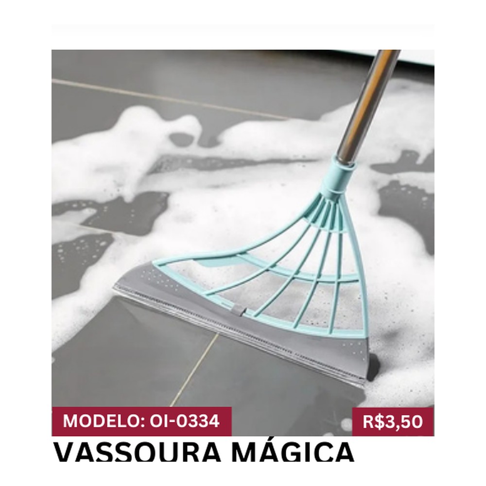 VASSOURA MÁGICA 90cm OI-0334