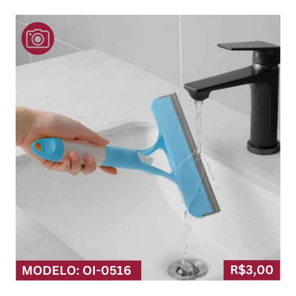 LIMPADOR DE VIDRO 21.5cm x 27.5cm OI-0516