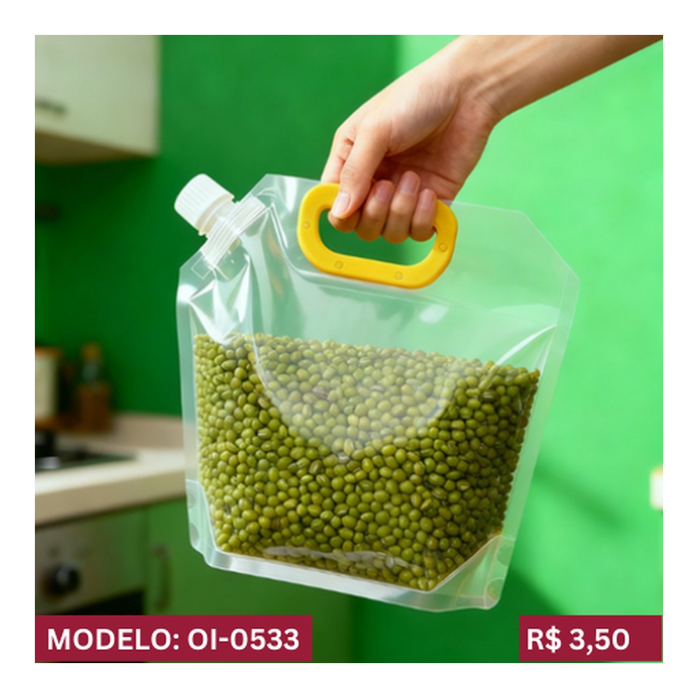 BOLSA HERMETICA PARA GRÃOS 35 x 32 cm OI-0533