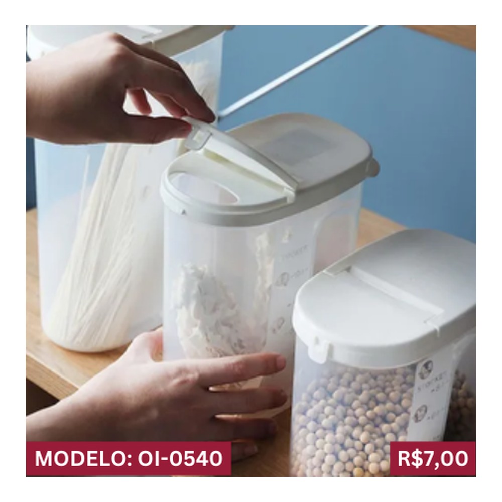ORGANIZADOR DE ALIMENTOS 17cm x 10cm x 18cm OI-0540
