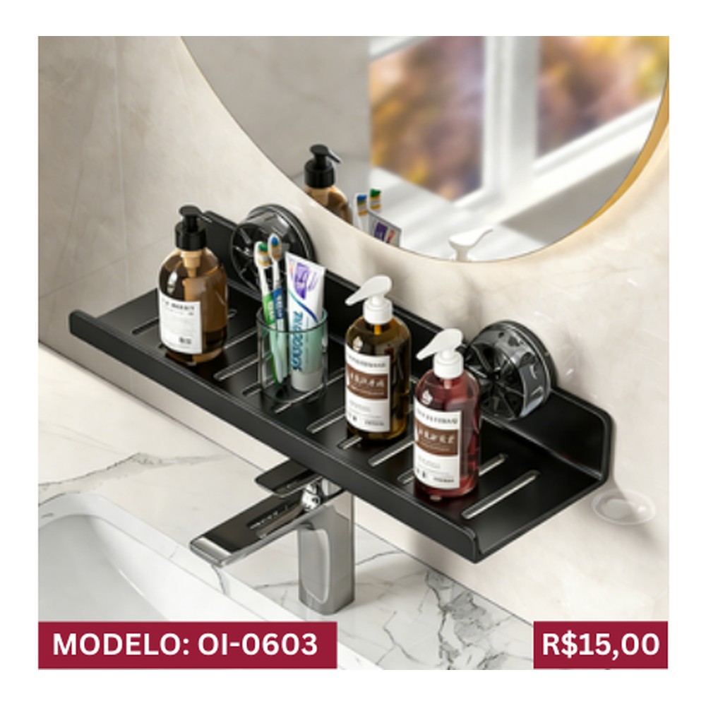 SUPORTE DE BANHEIRO 30 cm OI-0603