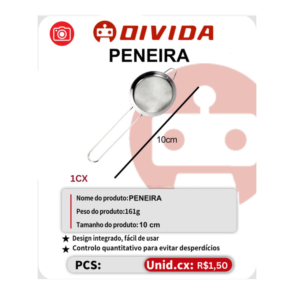 PENEIRA 10CM OI0071