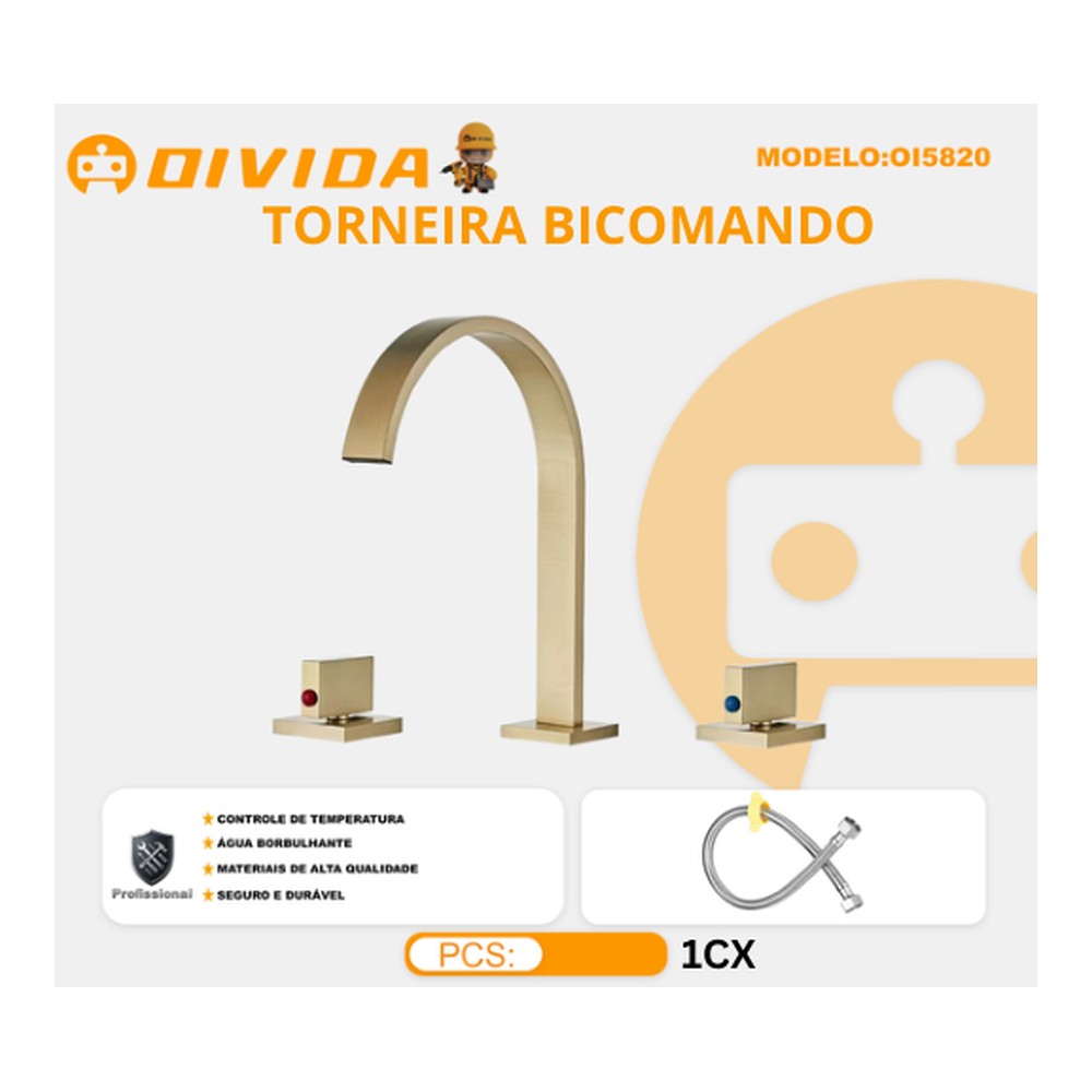 TORNEIRA BICOMANDO OI5820