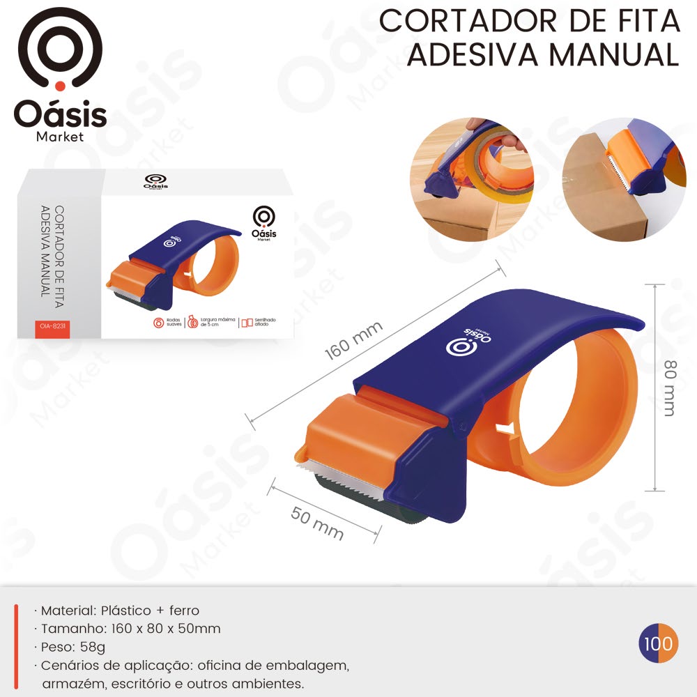 Cortador de Fita 160mm OIA-8231