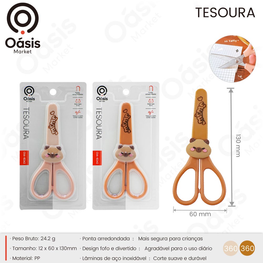 Tesoura 60mm OIA-8242