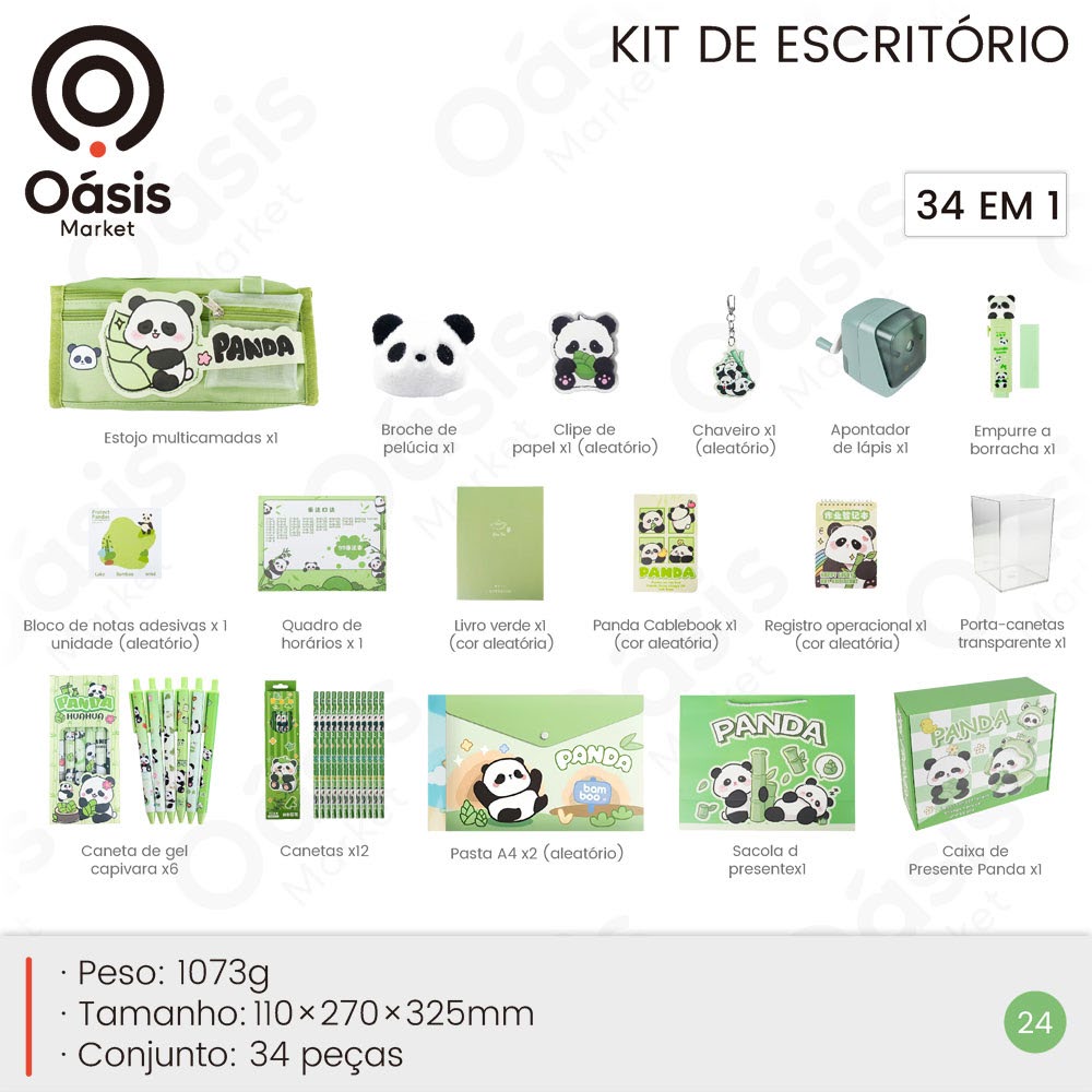Kit de Escritório 325mm OIA-8281