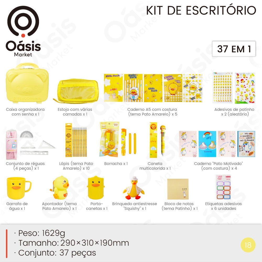 Kit de Escritório 310mm OIA-8285