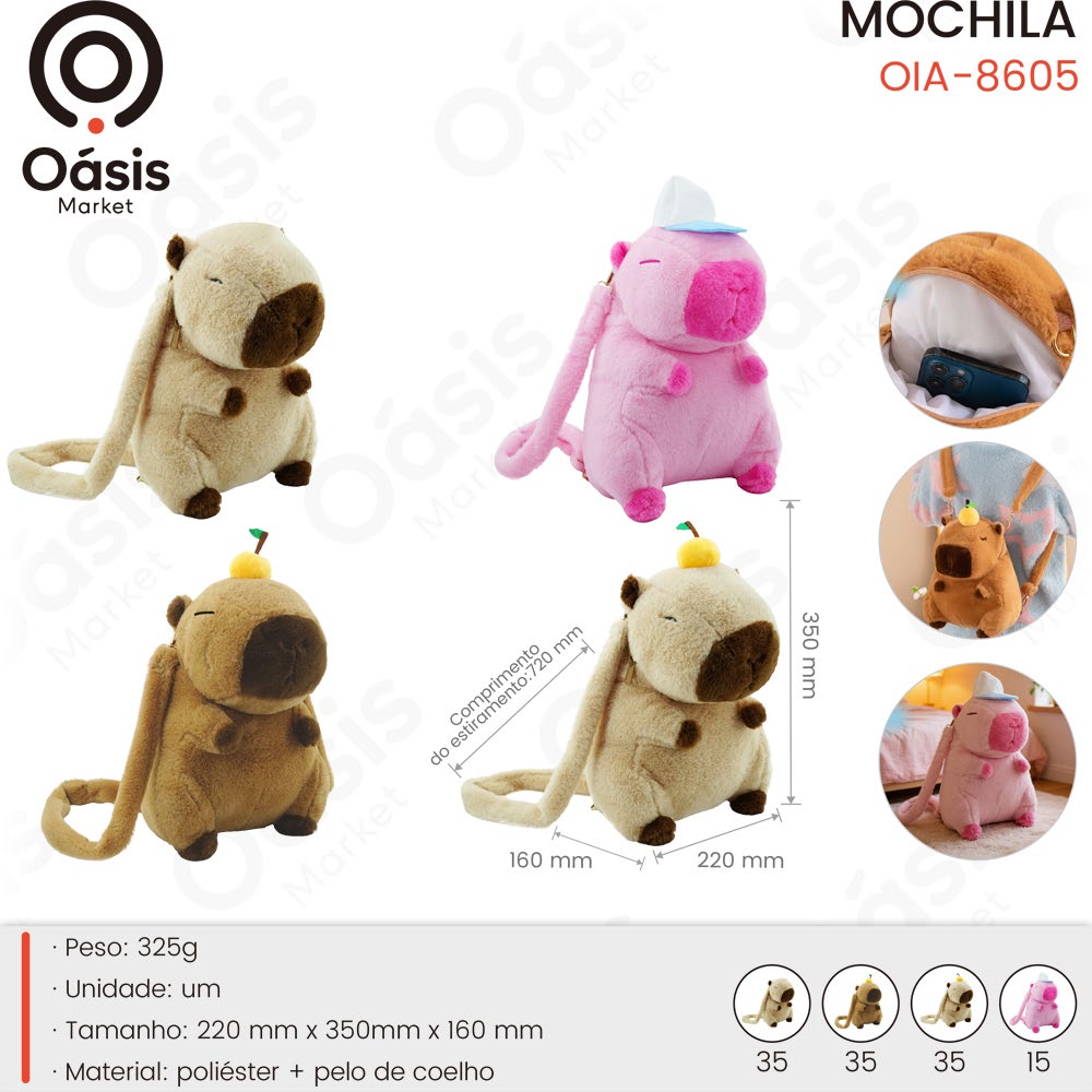 Mochila 350mm OIA-8605