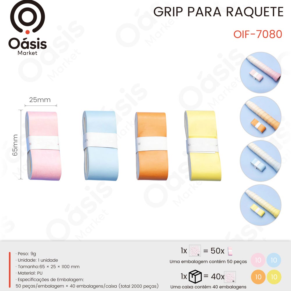 Grip para Raquete 1100mm OIF-7080