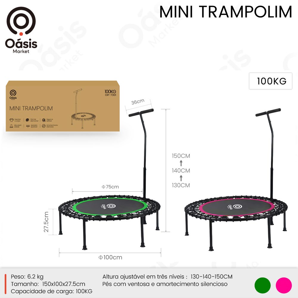 Mini Trampolim 150cm OIF-7301