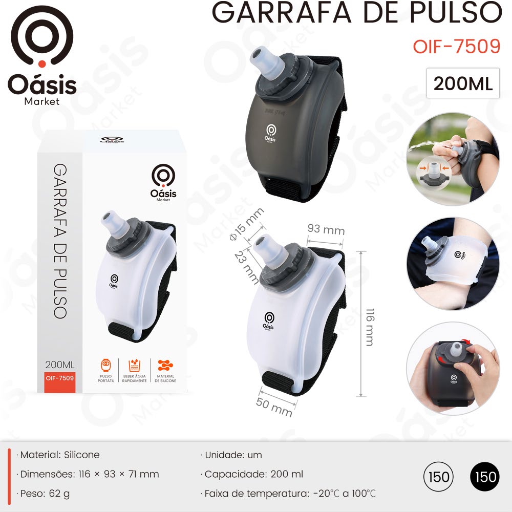 Garrafa de Pulso 116mm OIF-7509