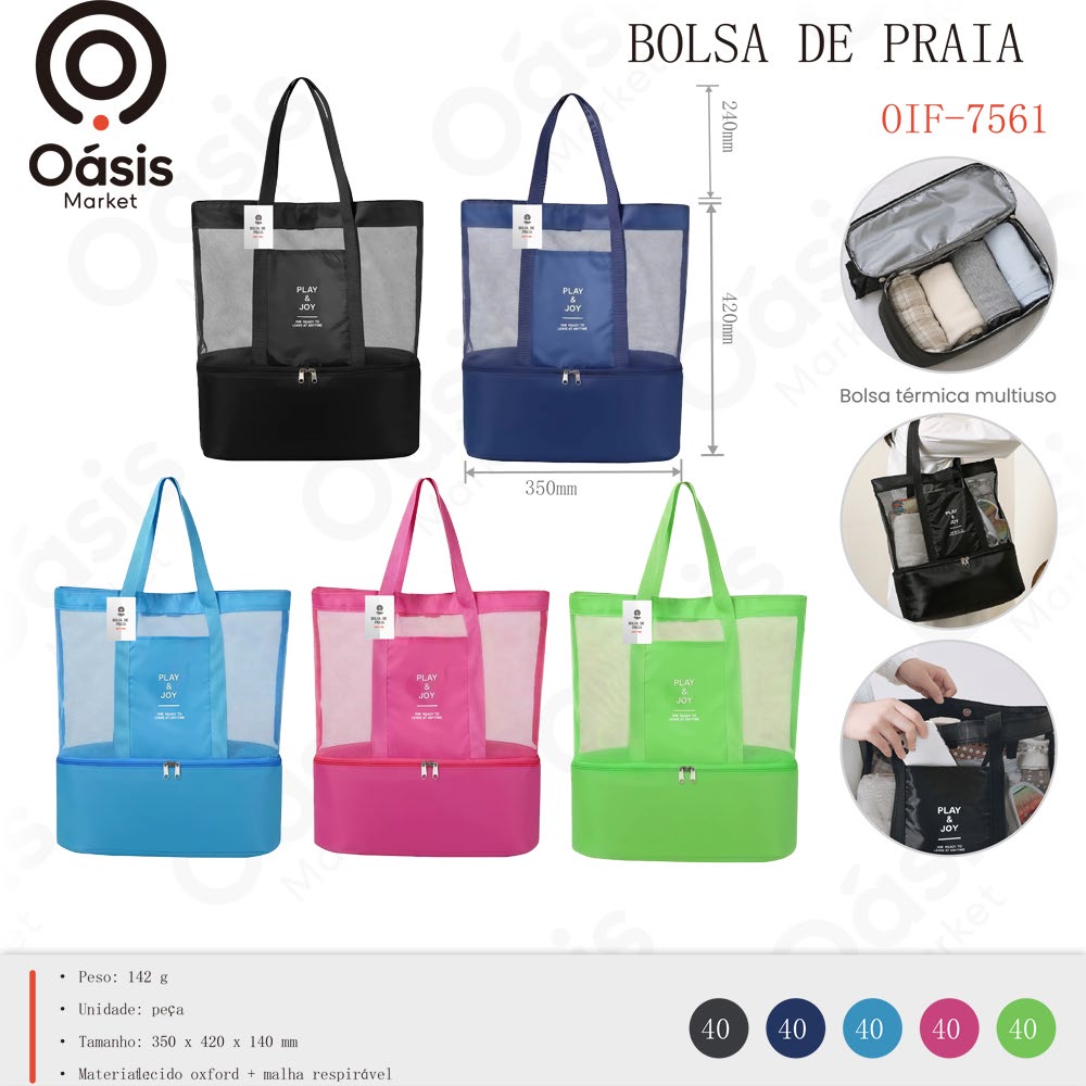 Bolsa de Praia 420mm OIF-7561