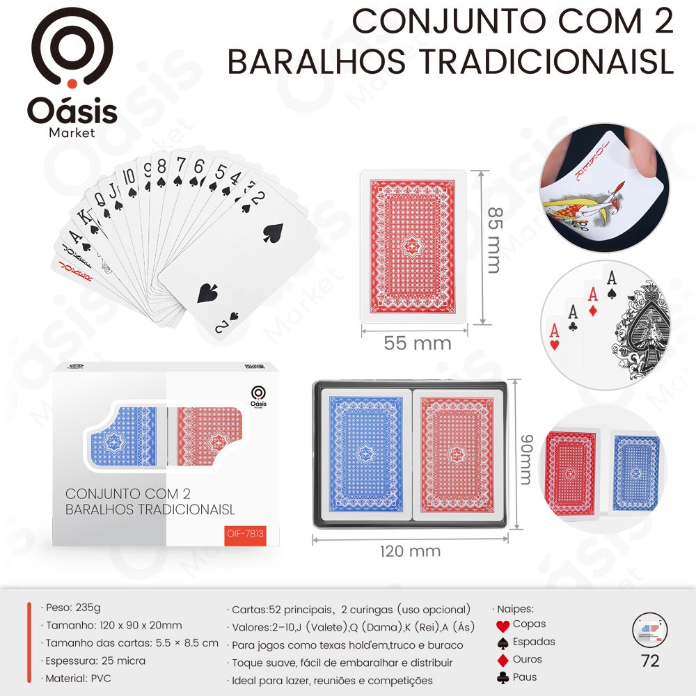 Conjunto com 2 120mm OIF-7813