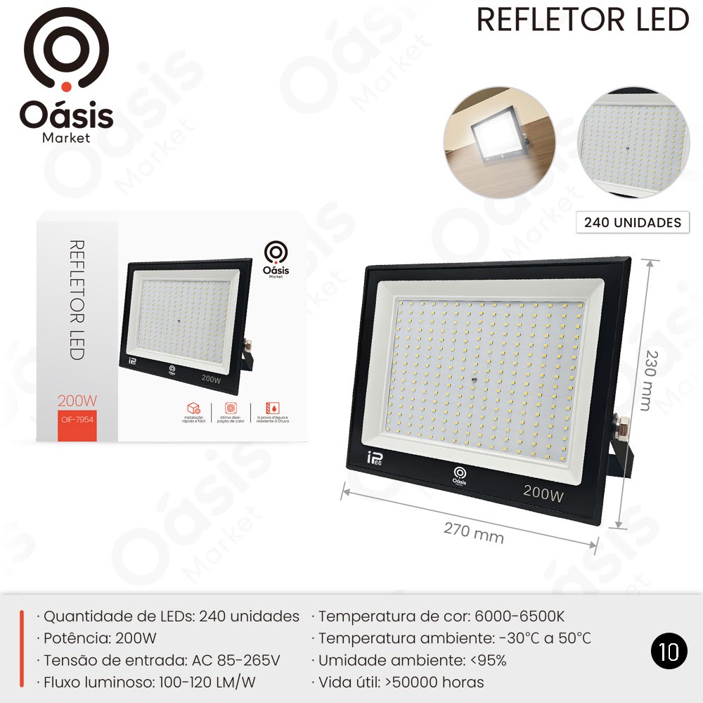 Refletor LED OIF-7954