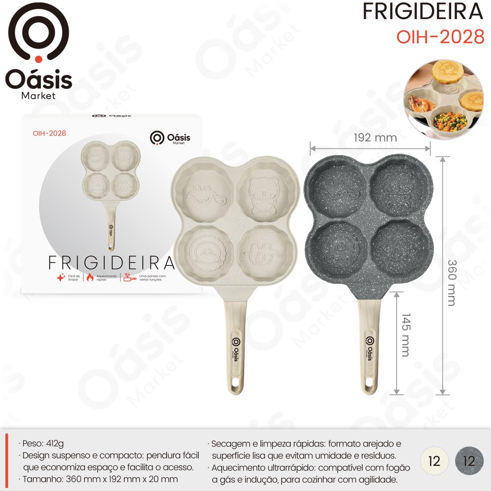 Frigideira 360mm OIH-2028