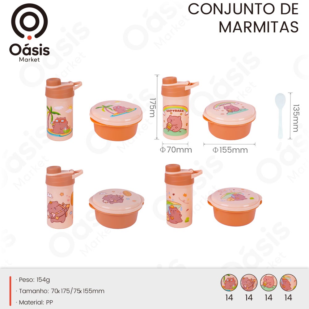 Conjunto de Marmitas OIH-2114