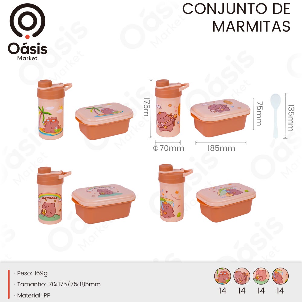 Conjunto de Marmitas OIH-2115