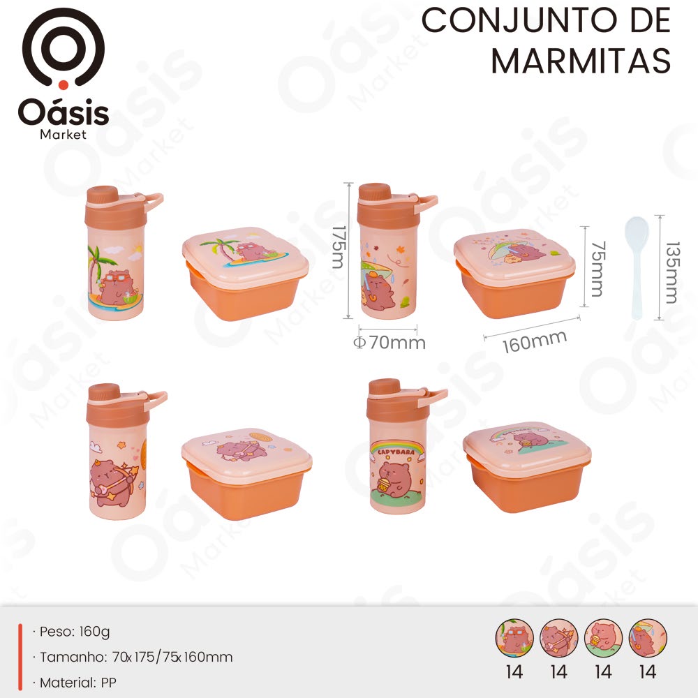 Conjunto de Marmitas OIH-2116