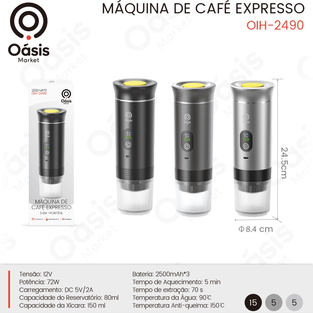 Máquina de Café Expresso OIH-2490