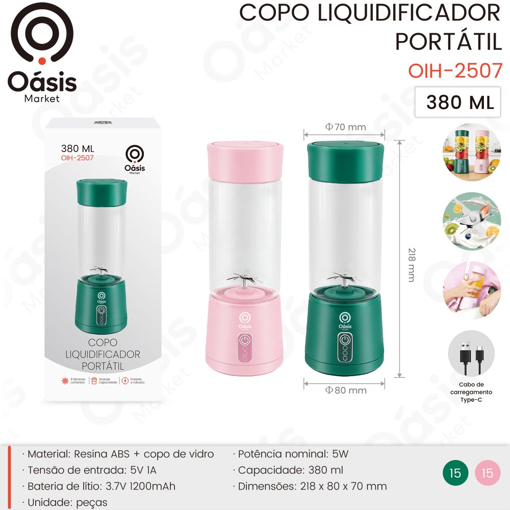 Copo Liquidificador 218mm OIH-2507