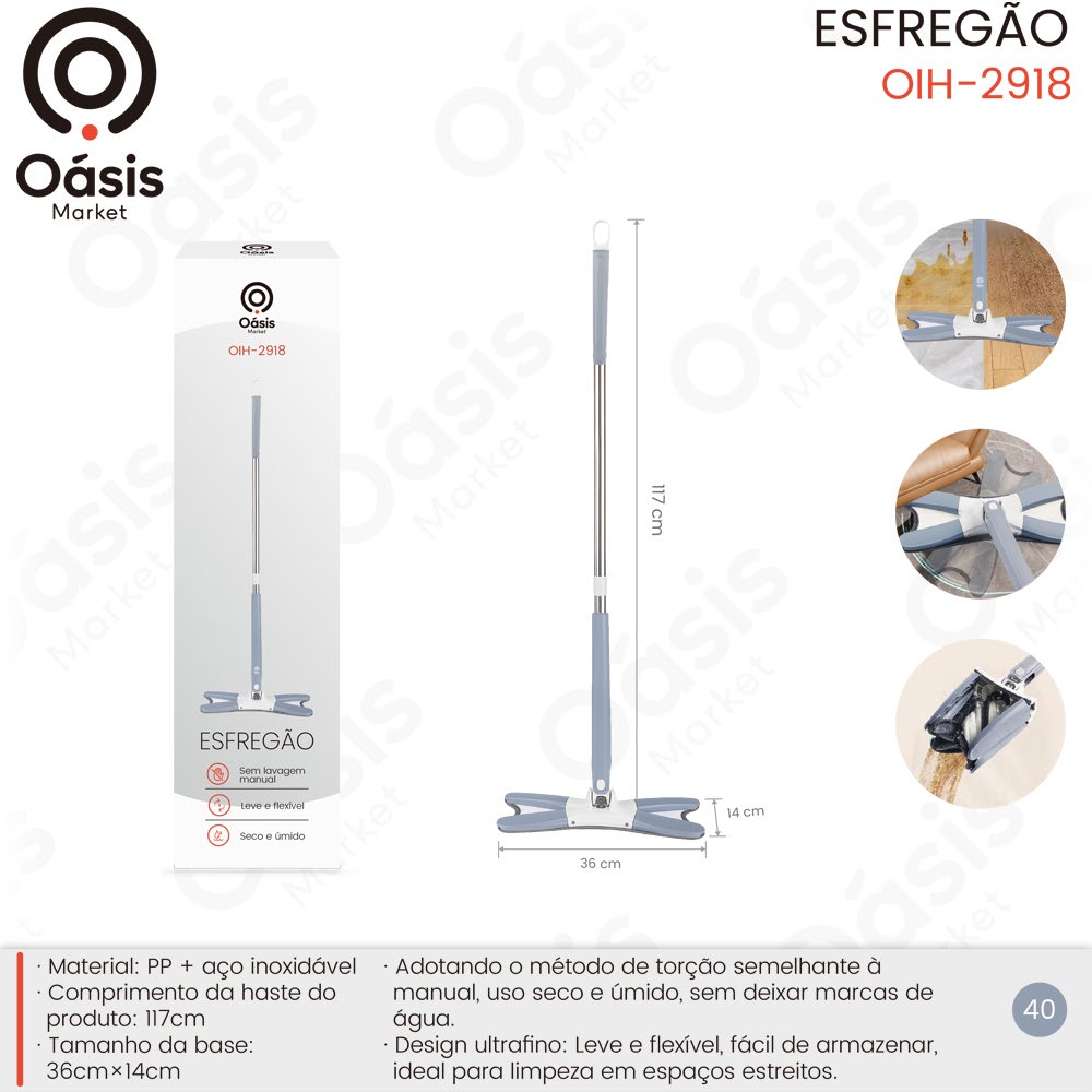 Esfregão Inox OIH-2918