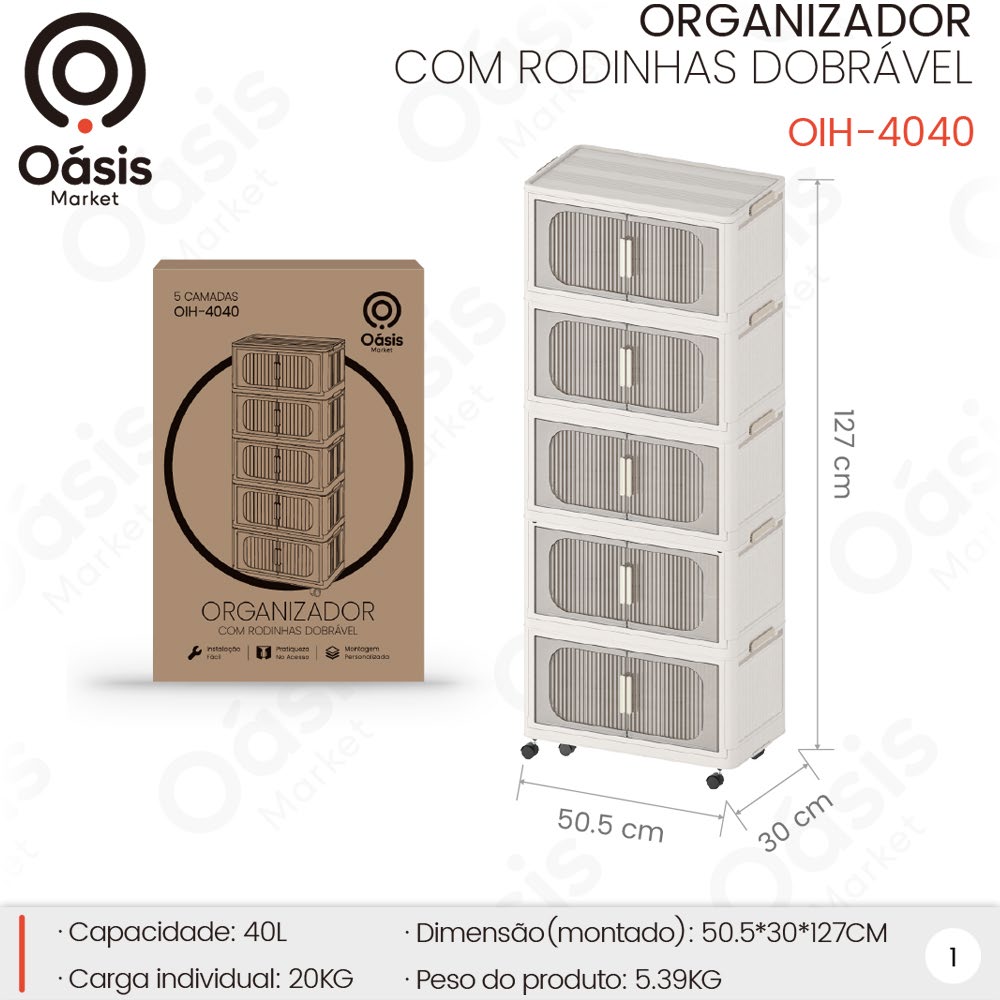 Organizador 127cm OIH-4040