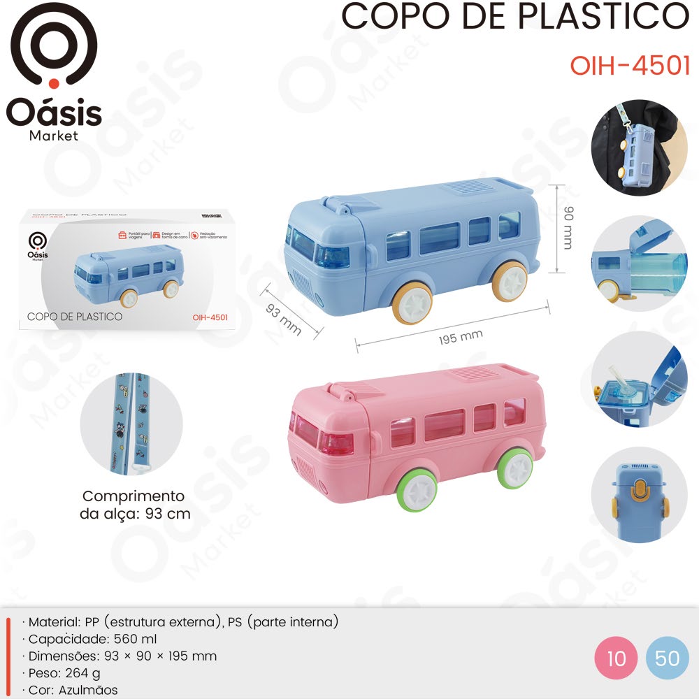 Copo de Plastico 195mm OIH-4501
