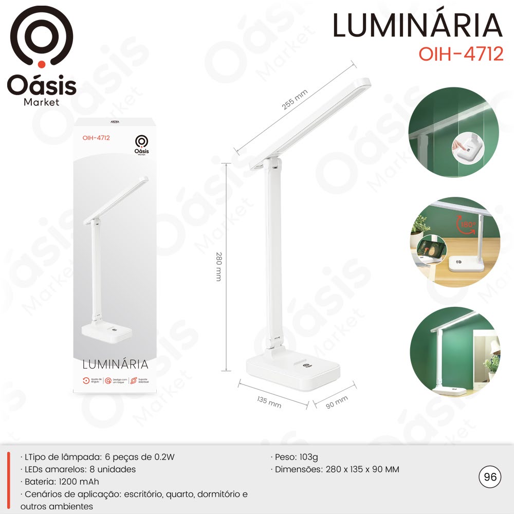 Luminária 280mm OIH-4712