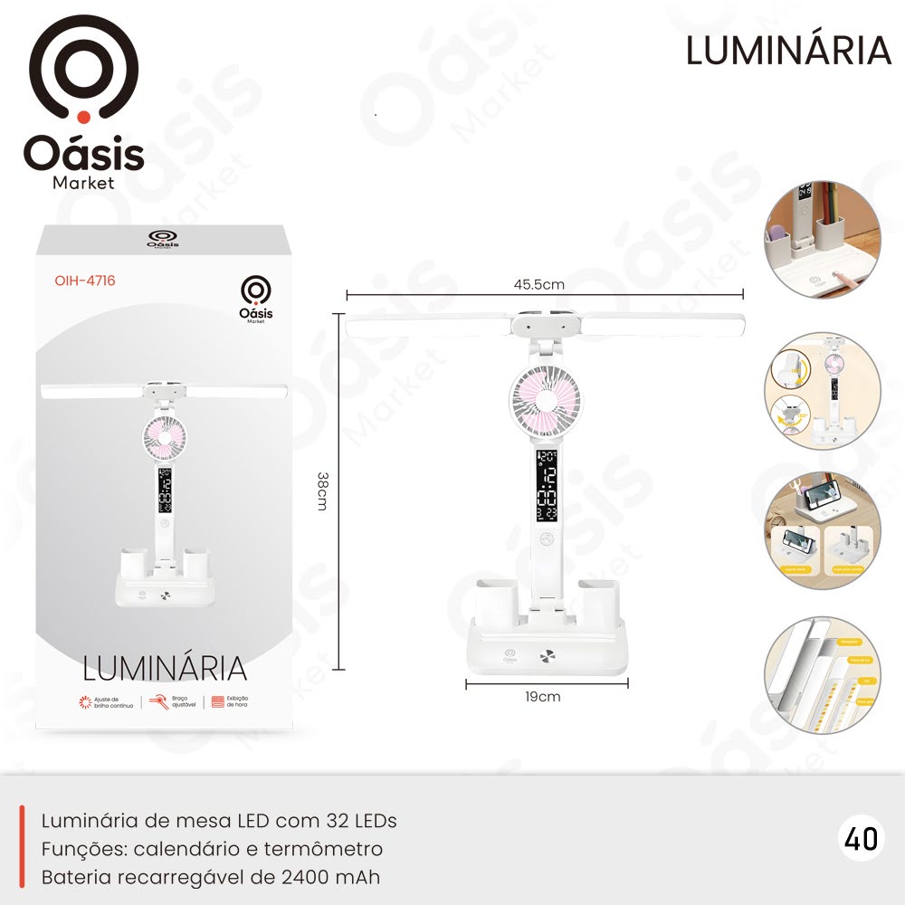 Luminária OIH-4716