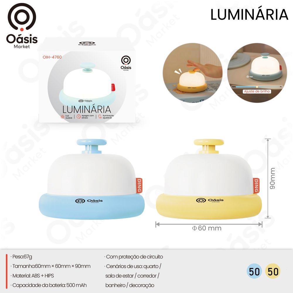 Luminária 80mm OIH-4760