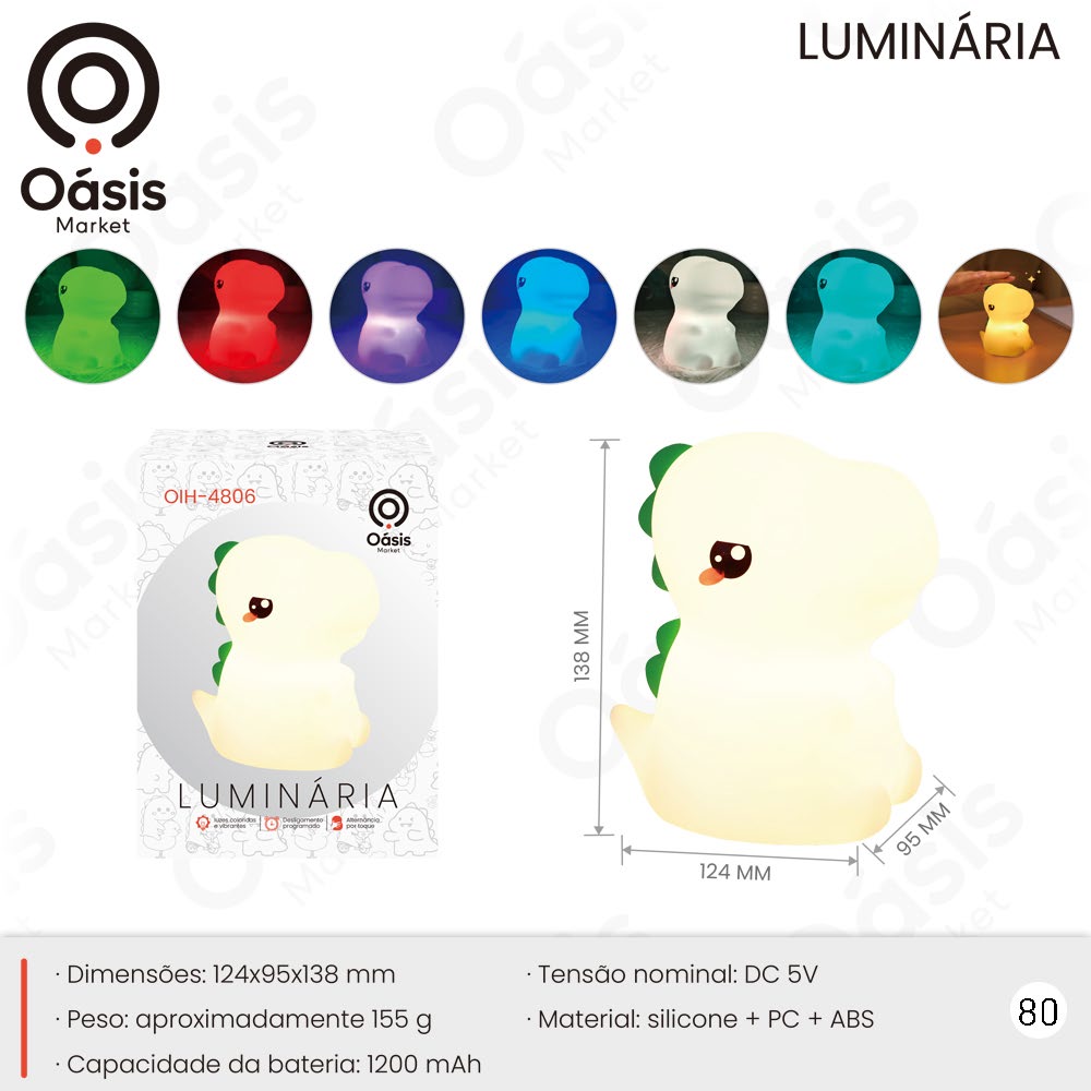 Luminária 138mm OIH-4806