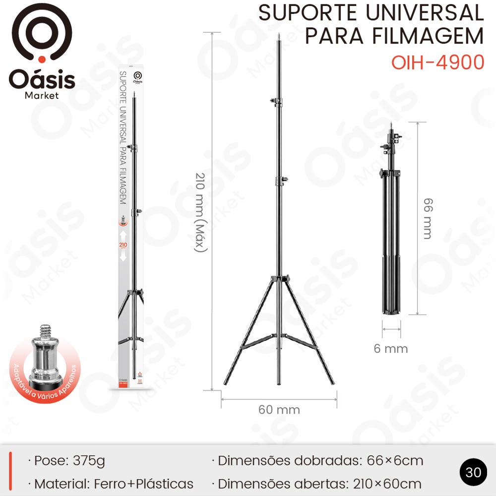 Suporte Universal 66cm OIH-4900