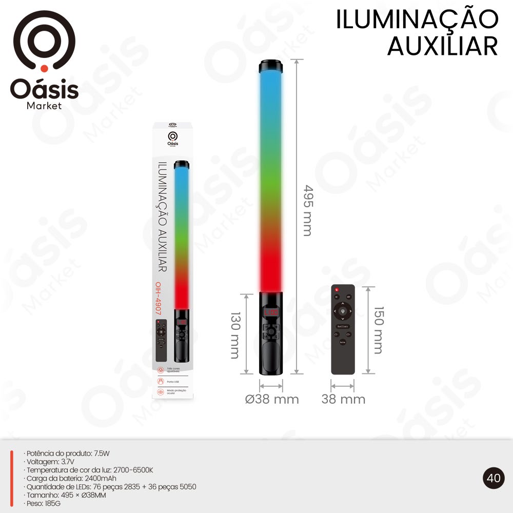 Iluminação 938mm OIH-4907