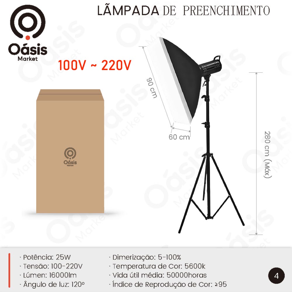Lâmpada de Preenchimento OIH-4985