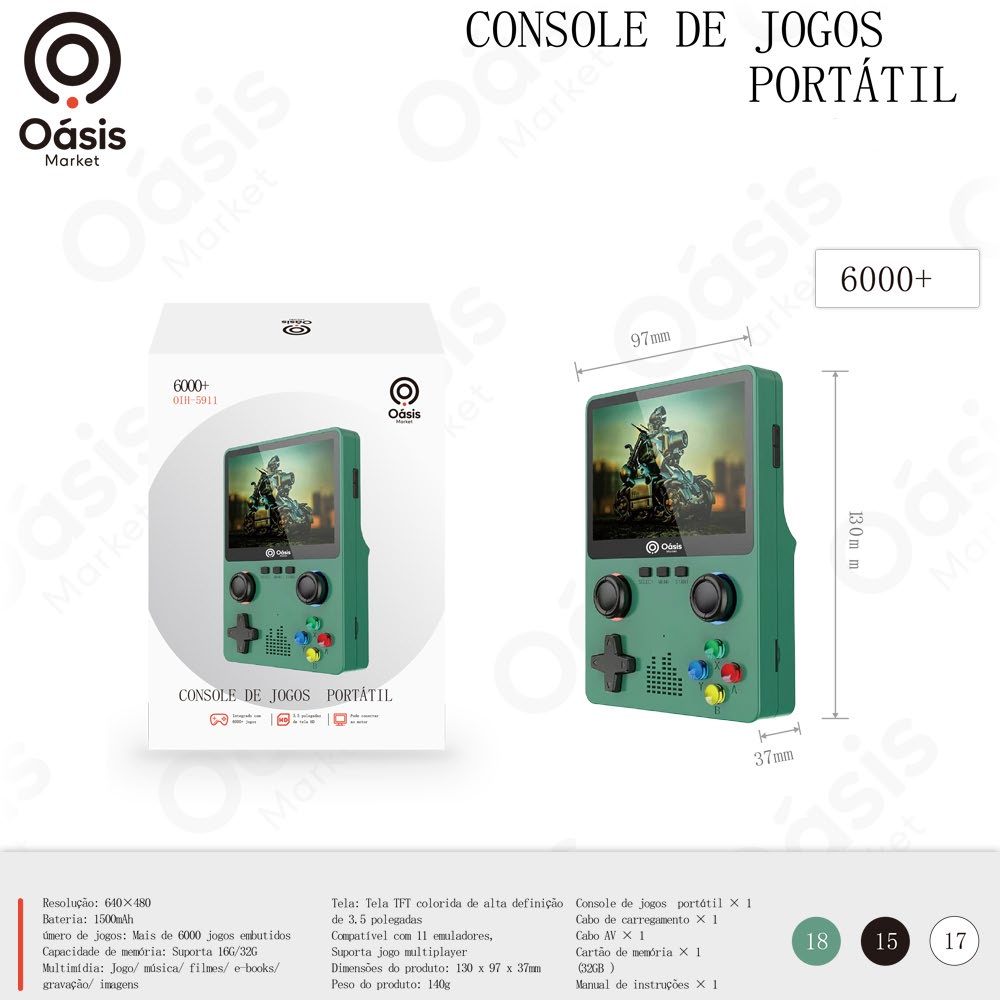 Console de Jogos OIH-5911