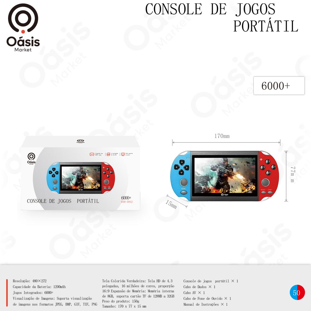 Console de Jogos OIH-5912