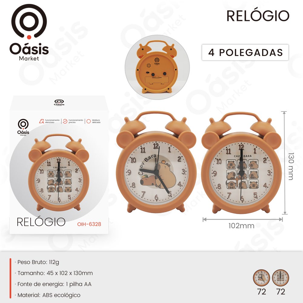 Relógio 102mm OIH-6328