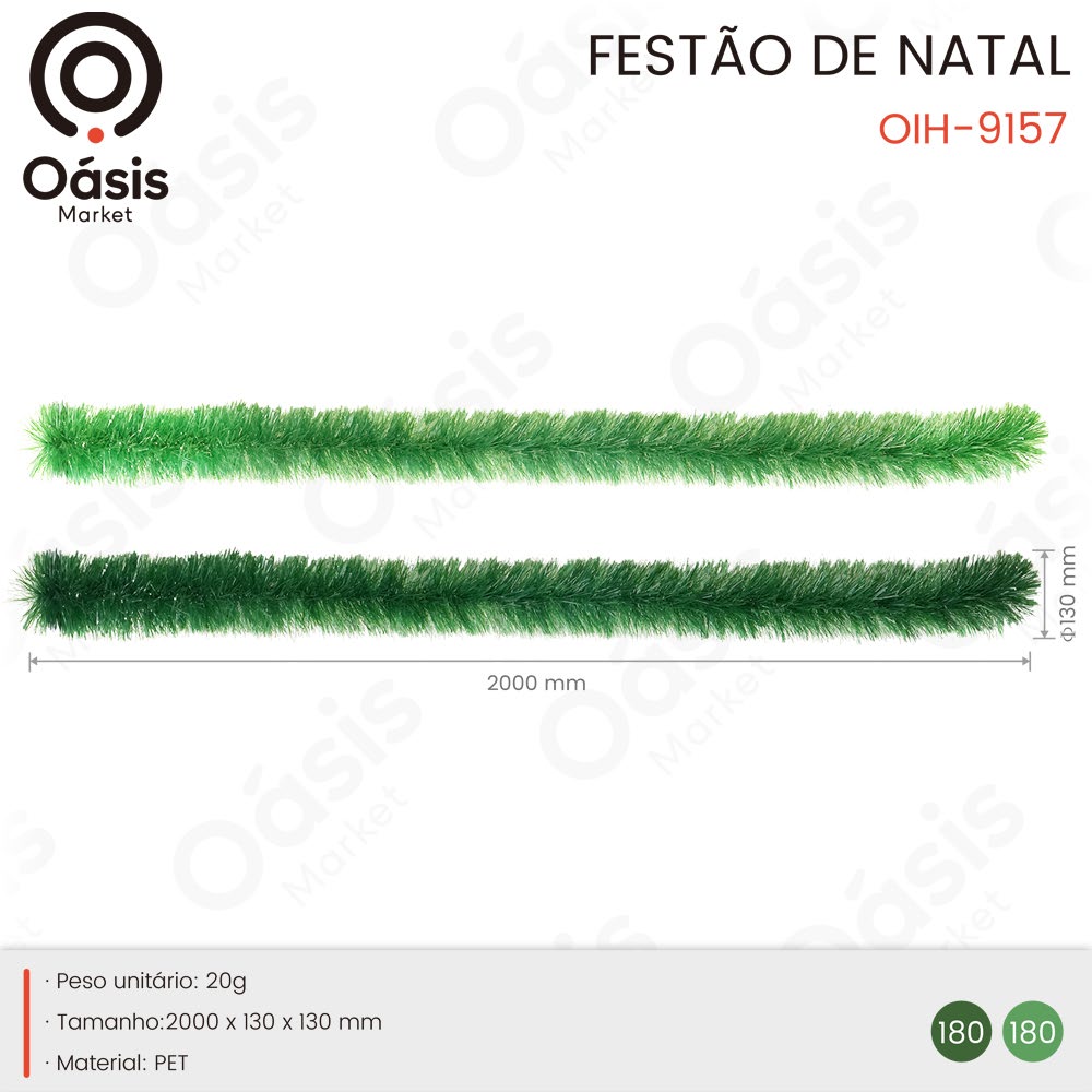 Festão de Natal 2000mm OIH-9157