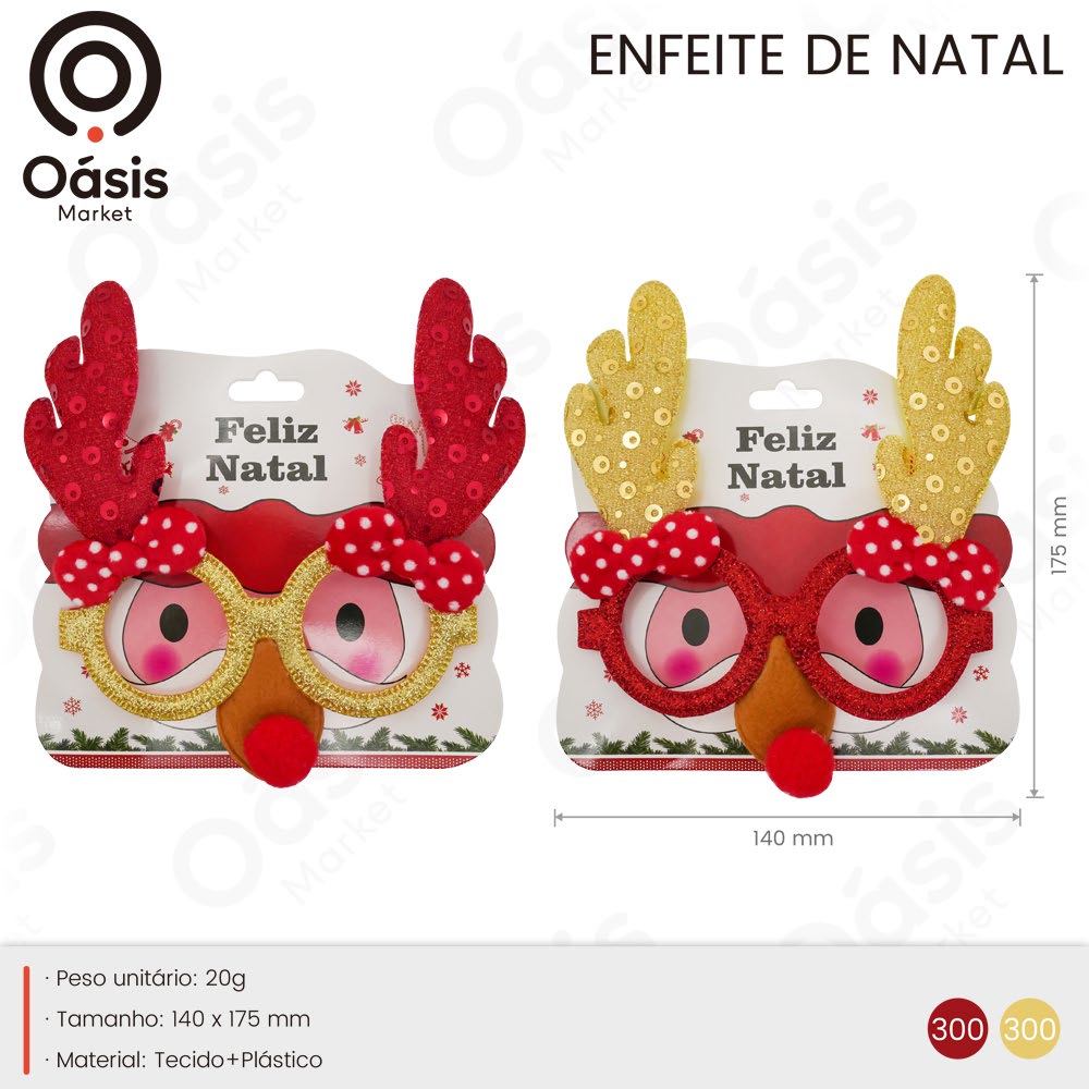 Enfeite de Natal 175mm OIH-9403