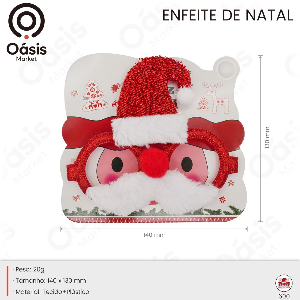 Enfeite de Natal 180mm OIH-9405