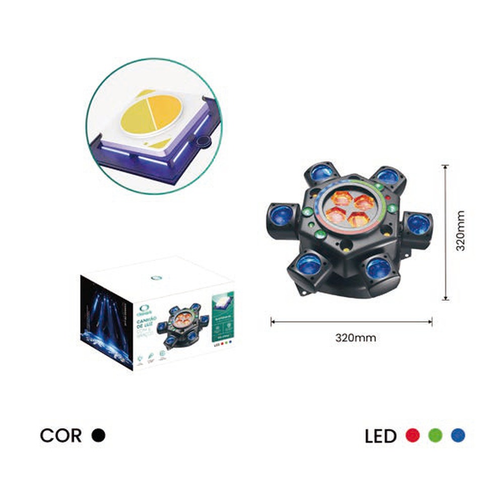 CANHÃO LED 150W ON-LP516