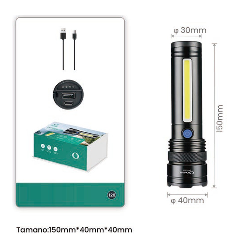 LANTERNA USB ON-LT030