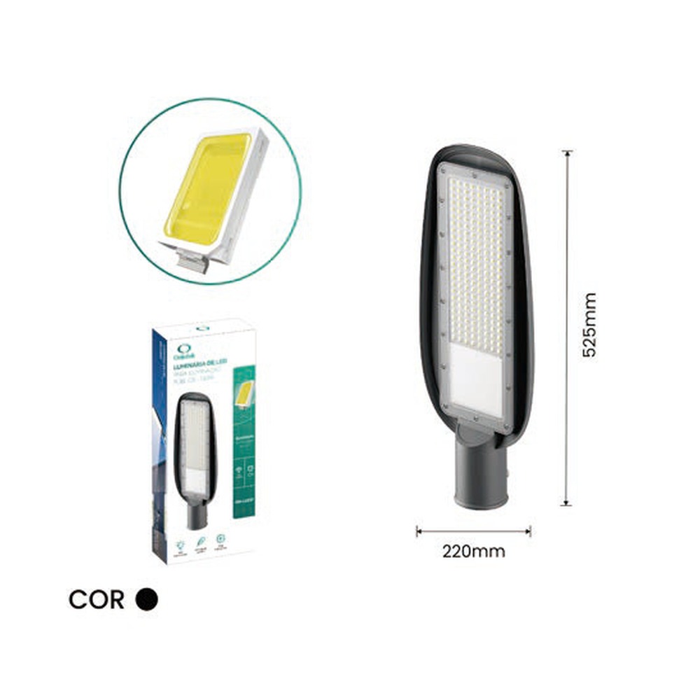 LUMINÁRIA PARA ILUMINACÃO PÚBLICA 150 W ON-LU237